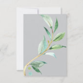 Schlafen Koala Baby Dusche Vorhersagen & gut wolle Einladung (Rückseite)