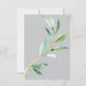 Schlafen Koala Babydusche Einladung (Rückseite)