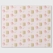 Schlafen Lesen Sie die Literaturbücher für lange Z Geschenkpapier (Flach)