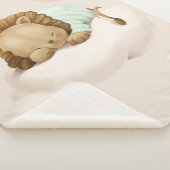 Schlafen Lion Cub Sherpa Blanket Sherpadecke (3/4)