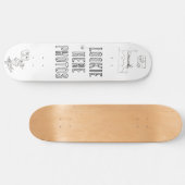 Schlafen mit den Fischen Skateboard (Horizontal)