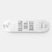 Schlafen mit den Fischen Skateboard (Horizontal)