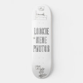 Schlafen mit den Fischen Skateboard (Vorderseite)
