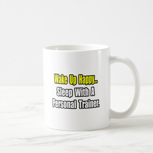Schlafen mit einem Personal Trainer Kaffeetasse (Rechts)