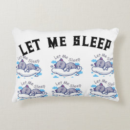 SCHLAFEN NIEDLICHE 😺 IN Kissen mit Akzent