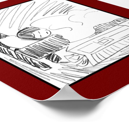 Schlafen Poster (Ecke)