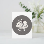 SCHLAFEN POSTKARTE (Stehend Vorderseite)