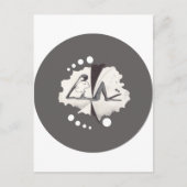 SCHLAFEN POSTKARTE (Vorderseite)