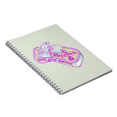 SCHLAFEN SARDINEN RISE UND SCHEIN NOTIZBLOCK (Rechte Seite)