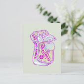 SCHLAFEN SARDINEN RISE UND SCHEIN POSTKARTE (Stehend Vorderseite)