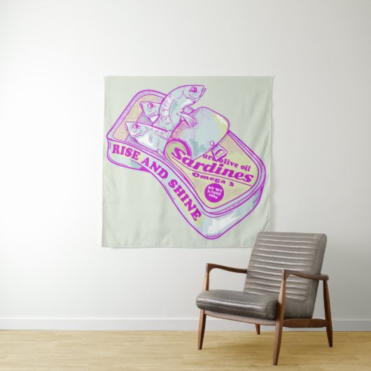 SCHLAFEN SARDINEN RISE UND SCHEIN WANDTEPPICH (Beispiel)