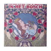 Schlafen Schönheit, Deckkunst, Van Caspel Fliese (Vorderseite)