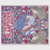 Schlafen Schönheit, Deckkunst, Van Caspel Geschenkpapier (Flach)