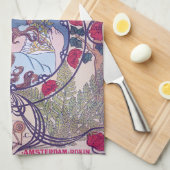 Schlafen Schönheit, Deckkunst, Van Caspel Geschirrtuch (Viertel Falte)