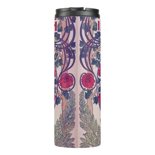 Schlafen Schönheit, Deckkunst, Van Caspel Thermosbecher (Rückseite)