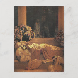 Schlafen Schönheit, Maxfield Parrish Fine Art Postkarte