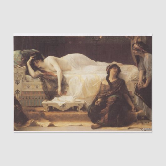 Schlafen Seidenpapier (Vorderseite)