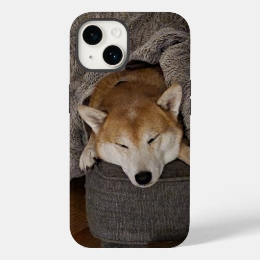 Schlafen Shiba Inu Case-Mate iPhone Hülle (Rückseite)