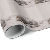 Schlafen Shih tzu Dog Geschenkpapier (Rolleneckpunkt)