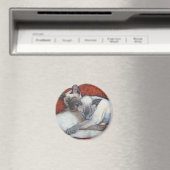 Schlafen Siam Kunst Magnet (In Situ (Geschirrspüler))