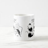 Schlafen Sie auf der Energy Rett Conference. Öko-B Kaffeetasse (Mittel)