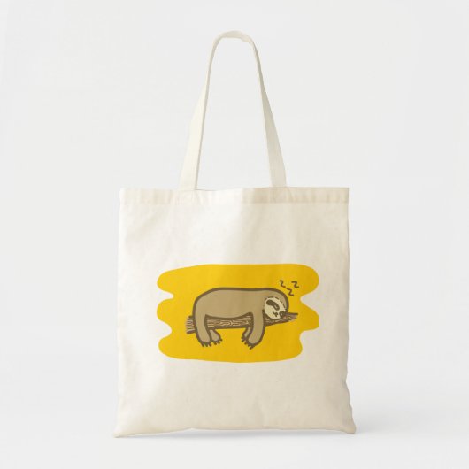 Schlafen Slothbudget Taschentasche Tragetasche (Vorne)