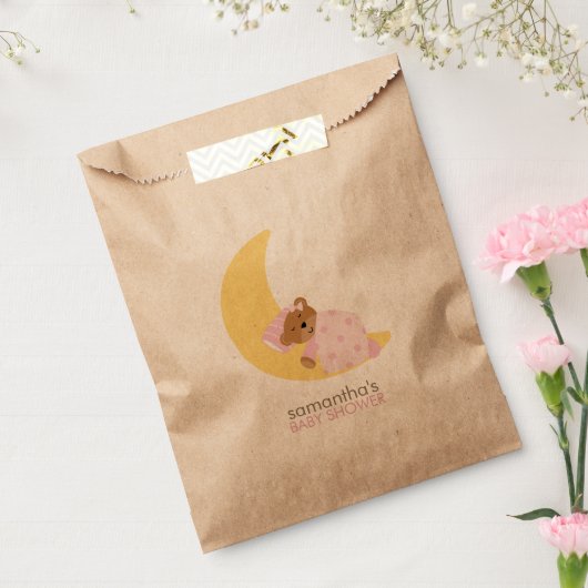 Schlafen Teddy Bear Baby Dusche Geschenktütchen (Versiegelt)