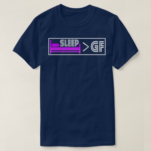 Schlafen über Gf T-Shirt (Design vorne)