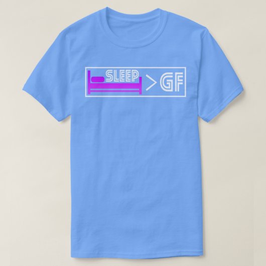 Schlafen über Gf T-Shirt (Design vorne)