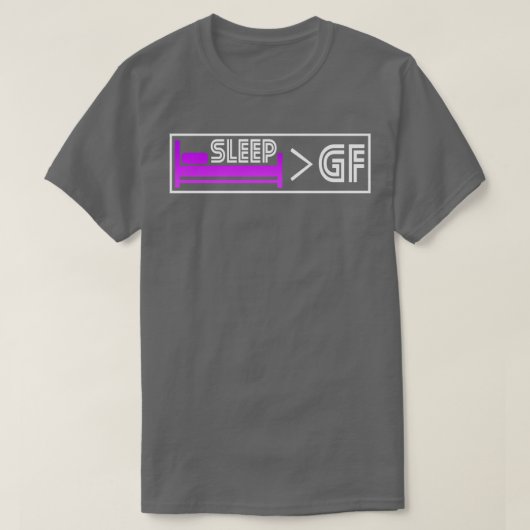 Schlafen über Gf T-Shirt (Design vorne)