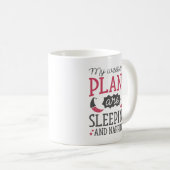 Schlafen und Nacken Kaffeetasse (VorderseiteRechts)