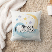 Schlafen Welpe Dalmatiner Boho Name Kinderzimmer P Kissen (Decke)