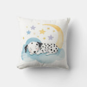 Schlafen Welpe Dalmatiner Boho Name Kinderzimmer P Kissen (Vorderseite)