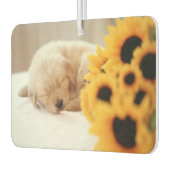 Schlafen Welpenluftkühler Autolufterfrischer (Links)