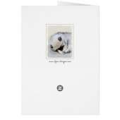 Schlafen Welpenmalerei Original Hundekunst (Hinten)