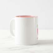 Schlafen Zweifarbige Tasse (Vorderseite Links)
