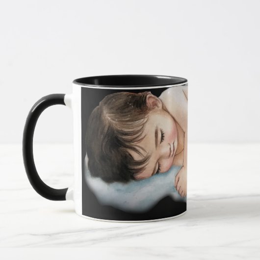 Schlafenbaby-Tasse Tasse (Links)