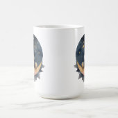 Schläfenbär auf dem Mond Kaffeetasse (Mittel)