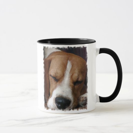 SchlafenBeagle-Kaffee-Tasse Tasse (Rechts)