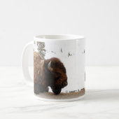 Schlafenbison-Tasse Kaffeetasse (Vorderseite Links)