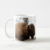 Schlafenbison-Tasse Kaffeetasse (Links)