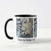 Schlafencheetah-CUB-Foto Tasse (Links)