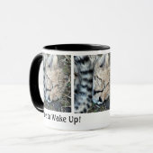 Schlafencheetah-CUB-Foto Tasse (Vorderseite Links)