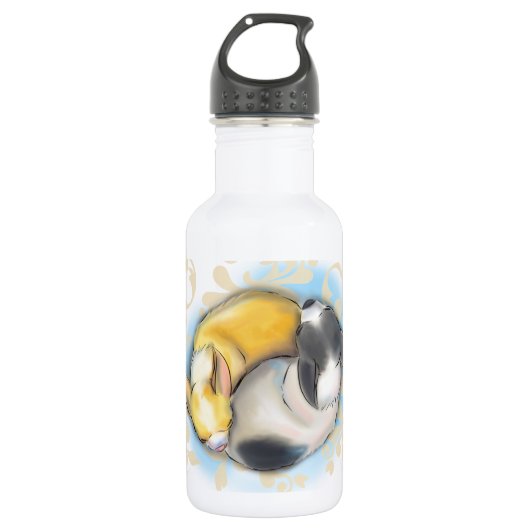SchlafenChihuahua Trinkflasche (Vorderseite)