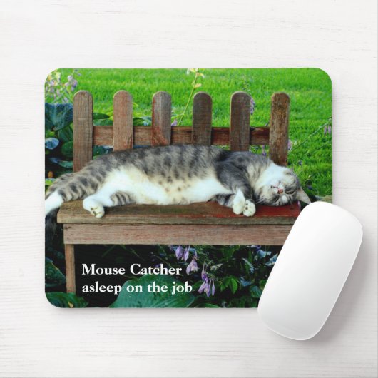 Schlafend auf dem Job Mousepad (Mit Mouse)