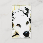 SchlafenDalmatiner-Geschäfts-Karten Visitenkarte (Rückseite)