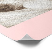 Schlafende alte Akita Hund Tier Beileid Gedicht Poster (Ecke)