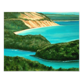 Schlafende Bären Dunes Lakeshore Fotodruck