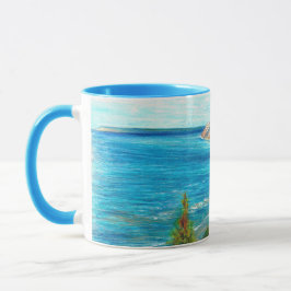 Schlafende Bären Dunes Lakeshore Michigan Beach Tasse