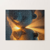 Schlafende Bären Traumland Puzzle (Horizontal)